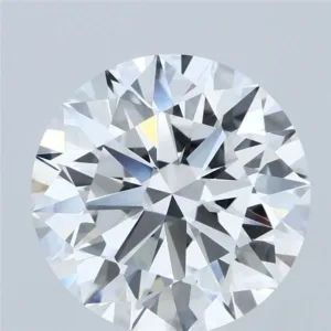 3.09 Carat Round D VVS2 Lab Diamond