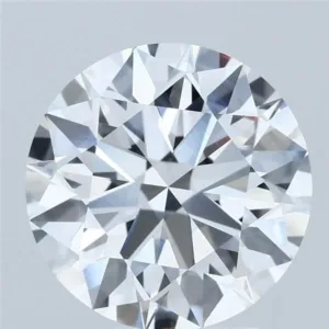 3.09 Carat Round D VVS2 Lab Diamond