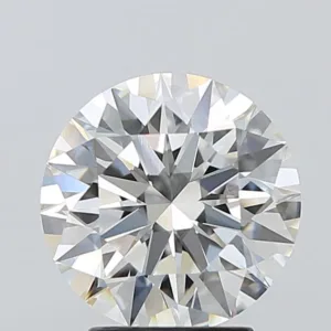 3.09 Carat Round F VVS2 Lab Diamond