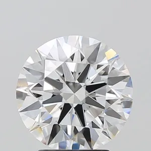 3.1 Carat Round F VVS2 Lab Diamond