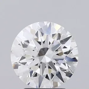 3.14 Carat Round F VVS2 Lab Diamond