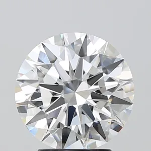 3.28 Carat Round E VVS2 Lab Diamond