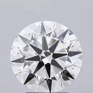 3.29 Carat Round F VVS2 Lab Diamond