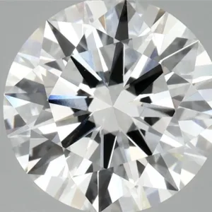 3.32 Carat Round F VVS2 Lab Diamond