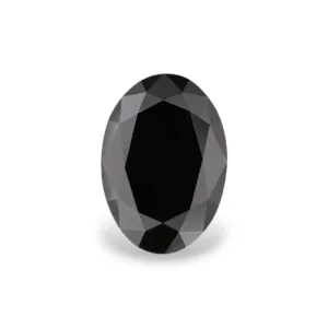 3.35 Carat Oval Fancy Black VVS2 Natural Diamond