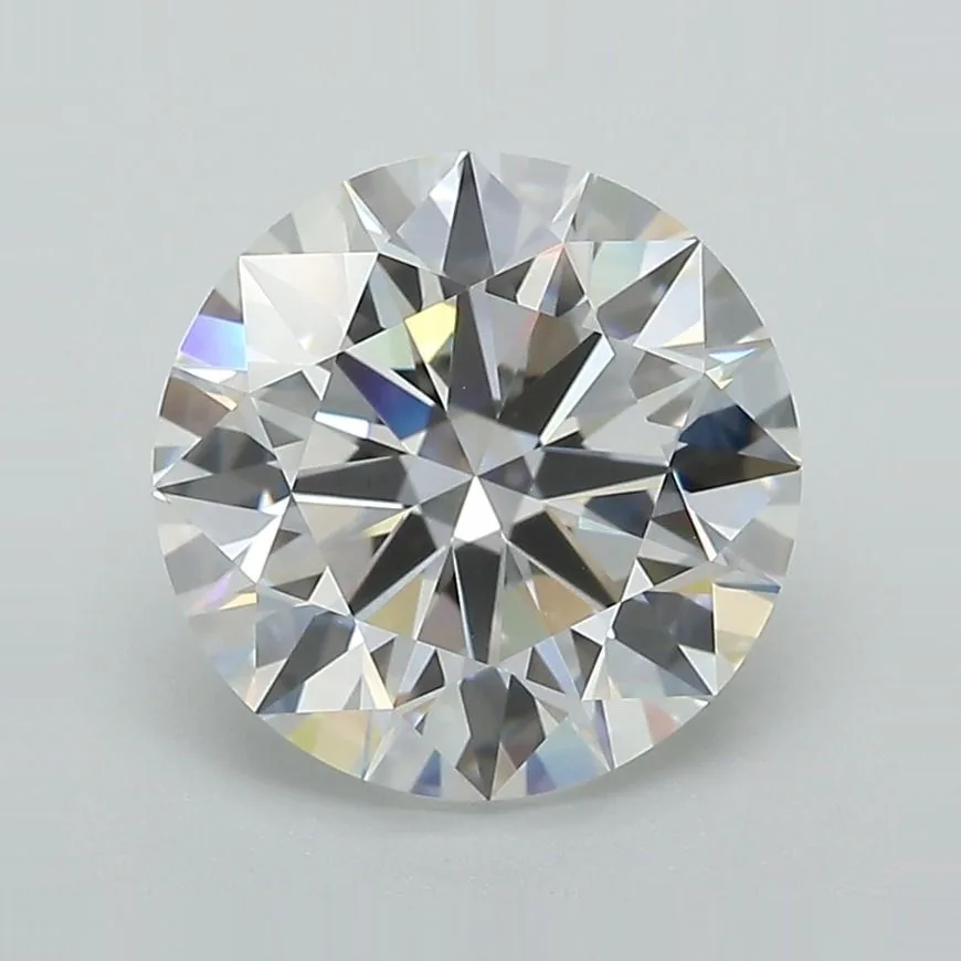 3.37 Carat Round E VVS2 Lab Diamond 1 3.37 Carat Round E VVS2 Lab Diamond