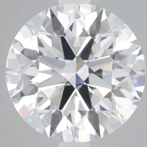 3.37 Carat Round E VVS2 Lab Diamond