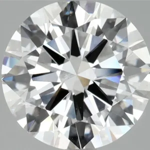 3.38 Carat Round F VVS2 Lab Diamond