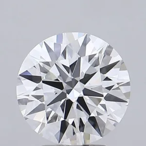 3.41 Carat Round E VVS2 Lab Diamond