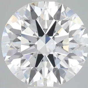 3.42 Carat Round E VVS2 Lab Diamond