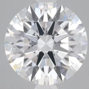 3.44 Carat Round E VVS2 Lab Diamond