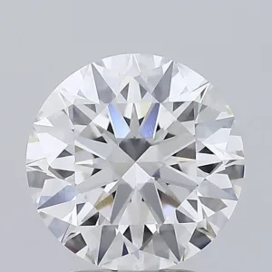 3.46 Carat Round F VVS2 Lab Diamond