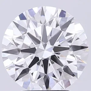 3.51 Carat Round E VVS2 Lab Diamond