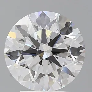 3.52 Carat Round E VVS2 Lab Diamond