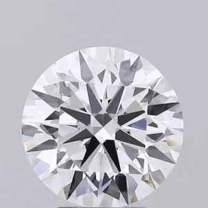 3.52 Carat Round E VVS2 Lab Diamond
