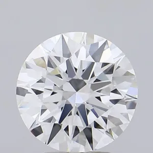 3.52 Carat Round F VVS2 Lab Diamond