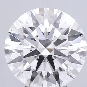 3.53 Carat Round E VVS2 Lab Diamond