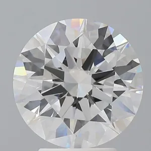 3.53 Carat Round E VVS2 Lab Diamond