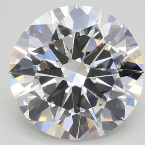 3.53 Carat Round F VVS2 Lab Diamond