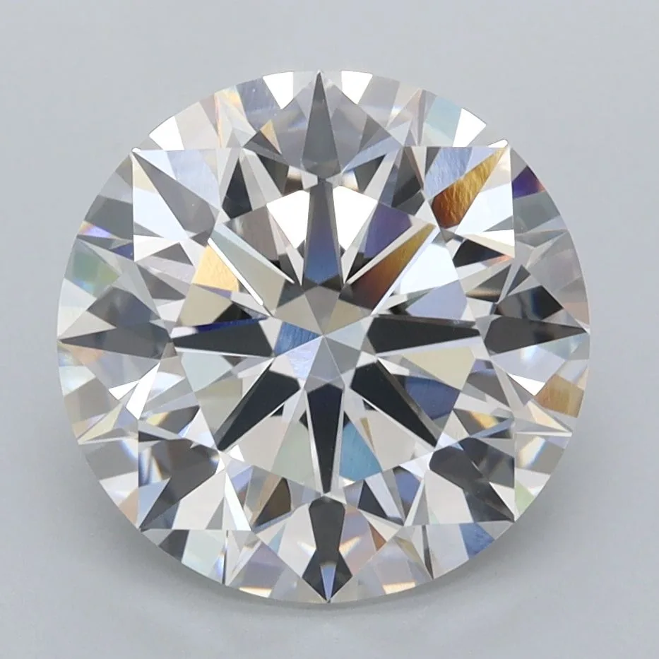 3.55 Carat Round E VVS2 Lab Diamond 1 3.55 Carat Round E VVS2 Lab Diamond