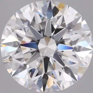 3.55 Carat Round F VVS2 Lab Diamond