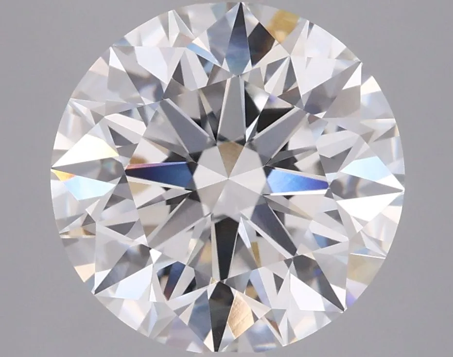 3.55 Carat Round F VVS2 Lab Diamond 1 3.55 Carat Round F VVS2 Lab Diamond