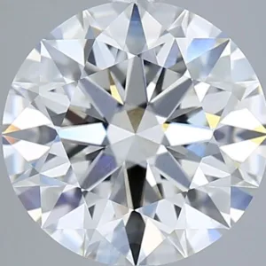 3.56 Carat Round F VVS2 Lab Diamond