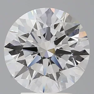 3.56 Carat Round F VVS2 Lab Diamond