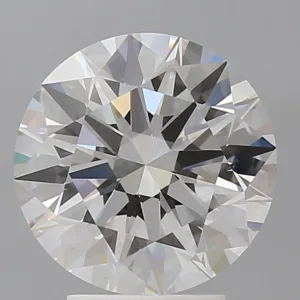 3.56 Carat Round F VVS2 Lab Diamond