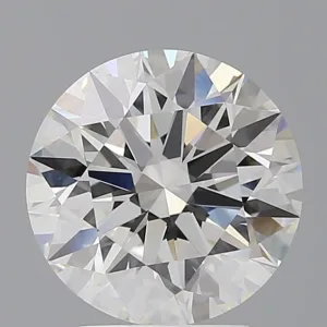 3.57 Carat Round F VVS2 Lab Diamond