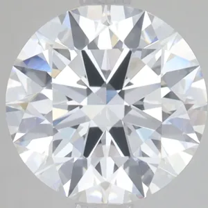 3.57 Carat Round F VVS2 Lab Diamond