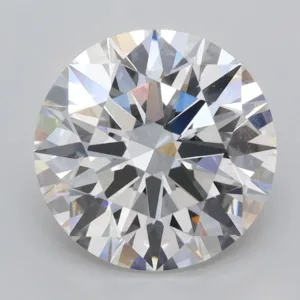 3.58 Carat Round E VVS2 Lab Diamond