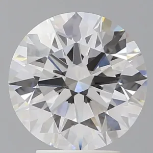 3.58 Carat Round F VVS2 Lab Diamond