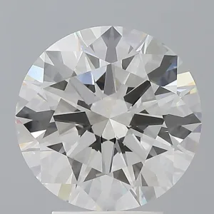 3.59 Carat Round F VVS2 Lab Diamond