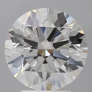 3.59 Carat Round F VVS2 Lab Diamond