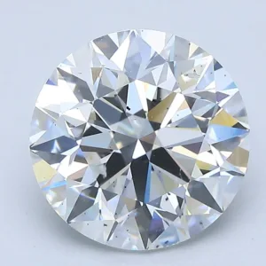 3.61 Carat Round D SI1 Natural Diamond