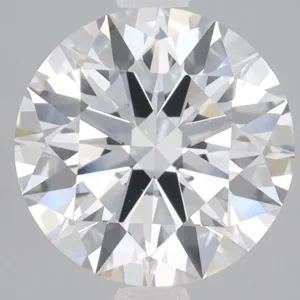 3.67 Carat Round F VVS2 Lab Diamond