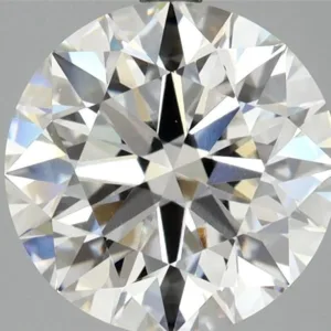 3.71 Carat Round F VVS2 Lab Diamond