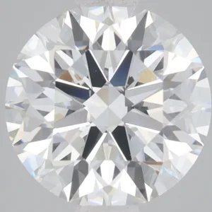 3.79 Carat Round F VVS2 Lab Diamond
