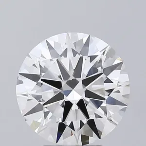 3.81 Carat Round F VVS2 Lab Diamond