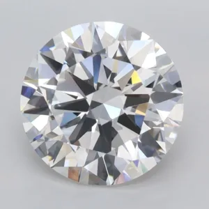 4.01 Carat Round E VVS2 Lab Diamond
