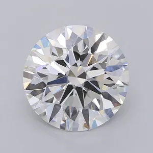 4.01 Carat Round F VVS2 Lab Diamond
