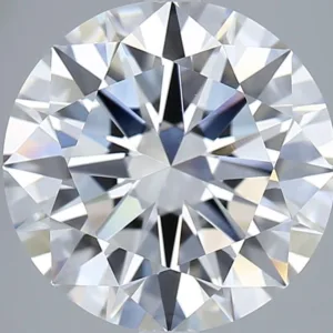 4.01 Carat Round F VVS2 Lab Diamond