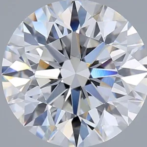 4.01 Carat Round F VVS2 Lab Diamond