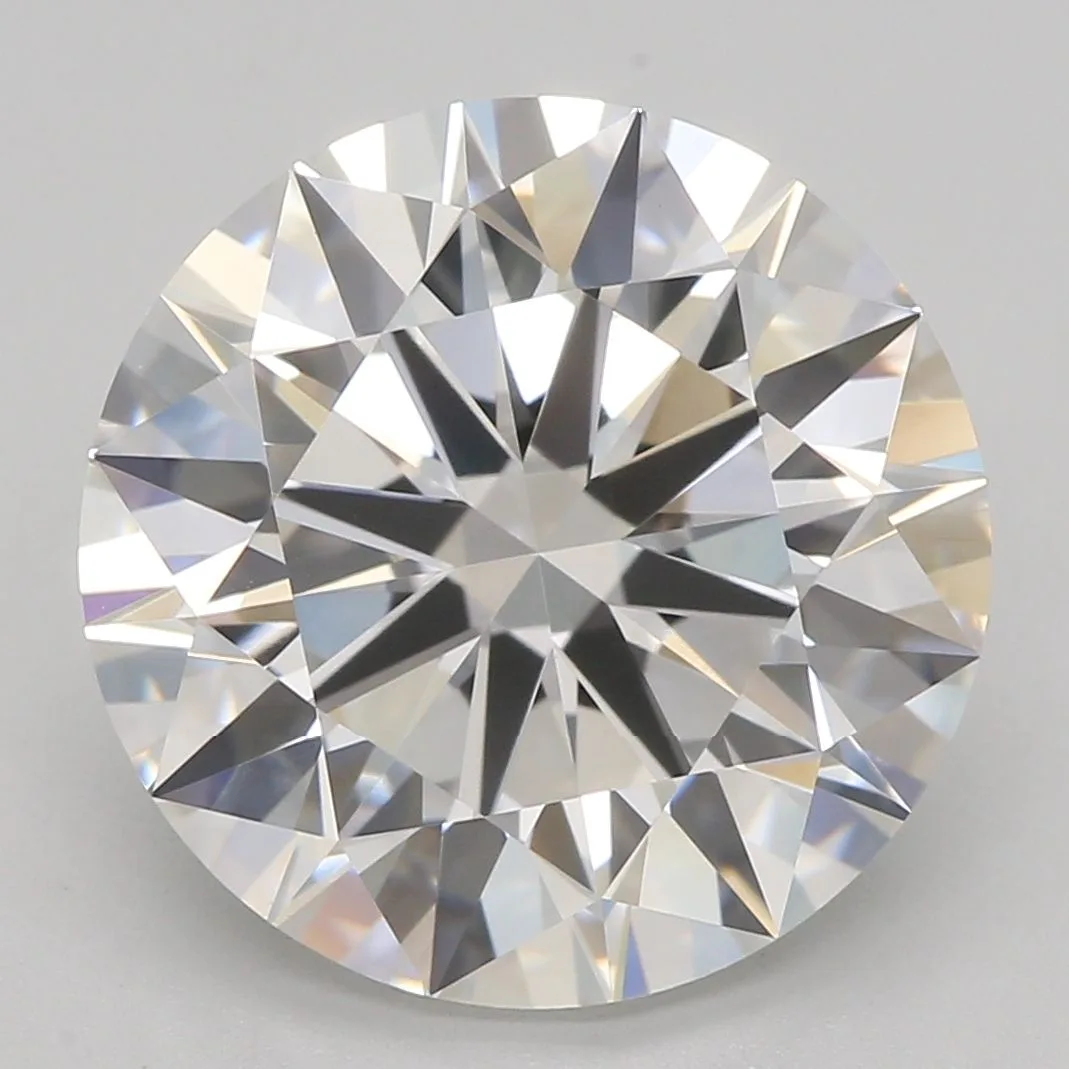 4.02 Carat Round E VVS2 Lab Diamond 1 4.02 Carat Round E VVS2 Lab Diamond