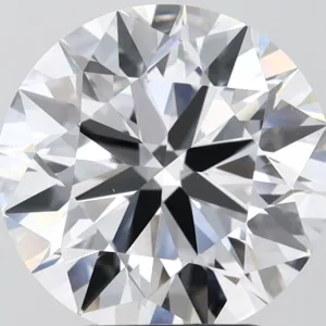 4.02 Carat Round F VVS1 Lab Diamond