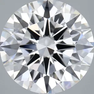 4.02 Carat Round F VVS2 Lab Diamond