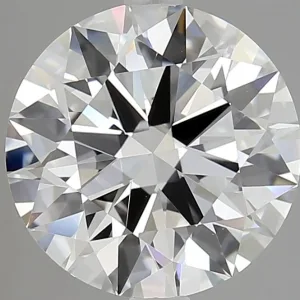 4.02 Carat Round F VVS2 Lab Diamond