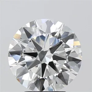 4.02 Carat Round F VVS2 Lab Diamond