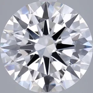 4.02 Carat Round F VVS2 Lab Diamond